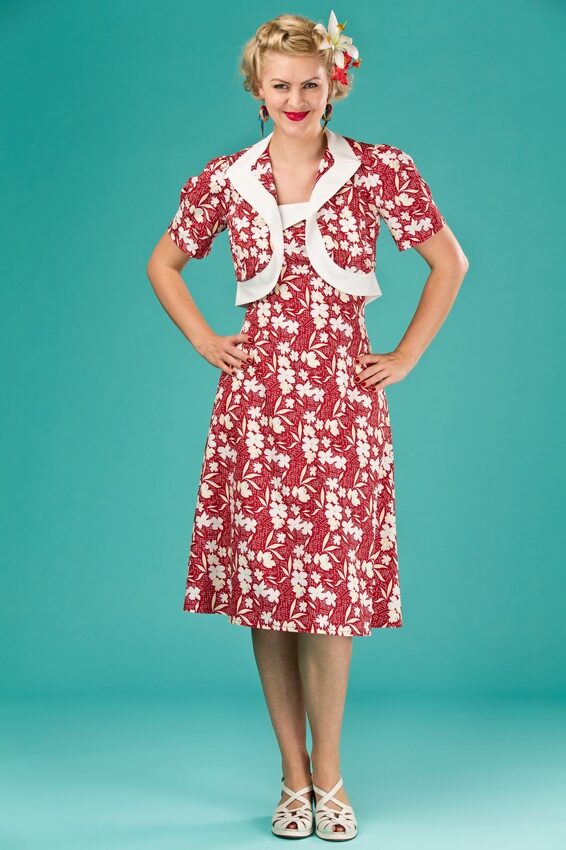 Red Bolero Dress